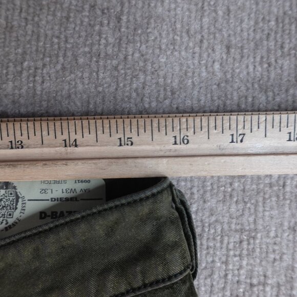 Diesel Jeans 32 x 32 Green D-Bazer Tapered - Picture 5 of 16